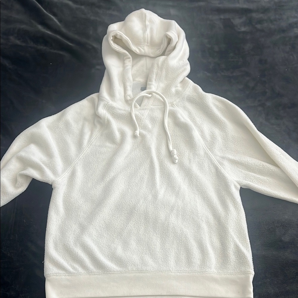 Cozy White Sweater Hoodie